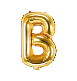 Folieballon Goud Letter 'B' - 35cm