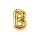 Folieballon Goud Letter 'B' - 35cm