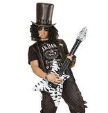 Zebra opblaas gitaar 95 cm