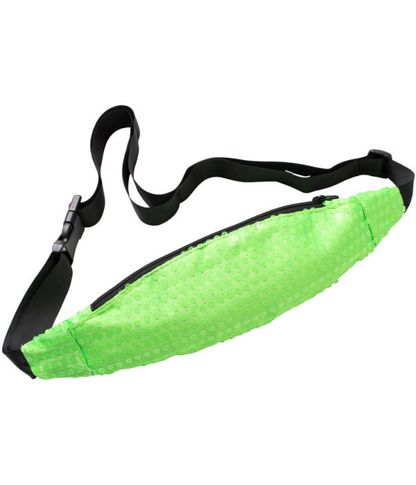 Neon groen heuptasje