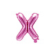 Folieballon Letter 'X' Donker Roze - 35cm