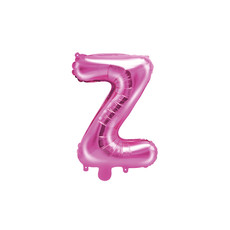 Folieballon Letter 'Z' Donker Roze - 35cm