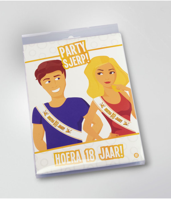 Party sjerp 18 jaar
