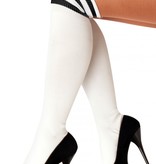 Cheerleader sokken wit/zwart