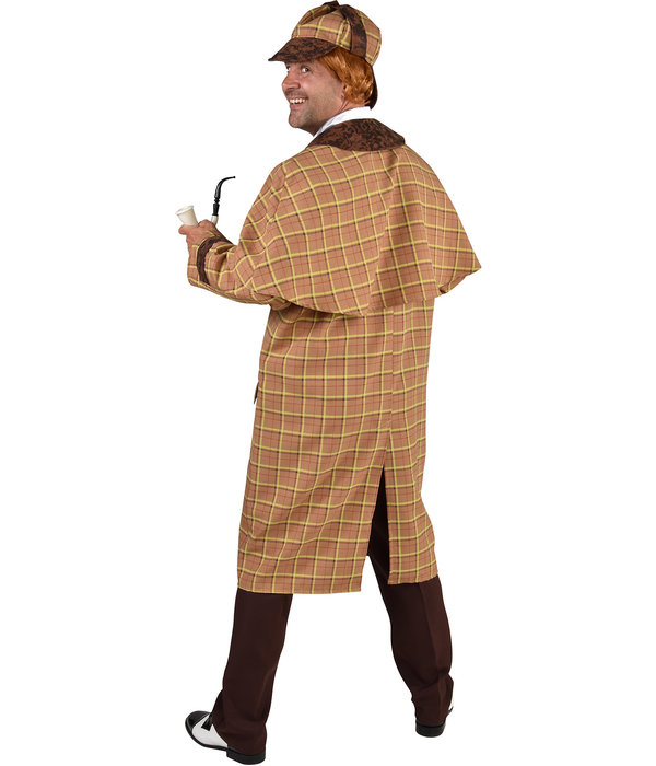 Sherlock Holmes kostuum man