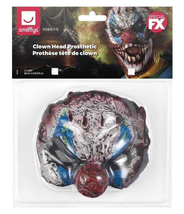 Horror Clown Gezicht Latex Kit