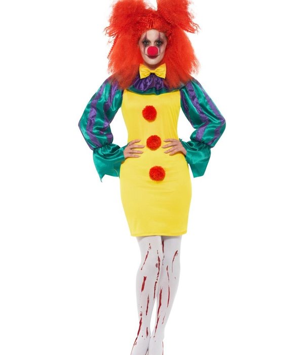 Horror Clown Jurkje Dames Klassiek