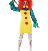 Horror Clown Jurkje Dames Klassiek