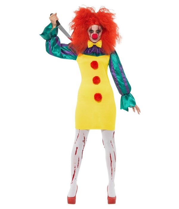 Horror Clown Jurkje Dames Klassiek