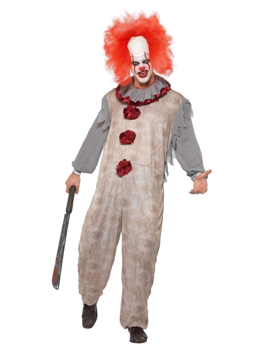 Vintage Clownskostuum Heren afbeelding