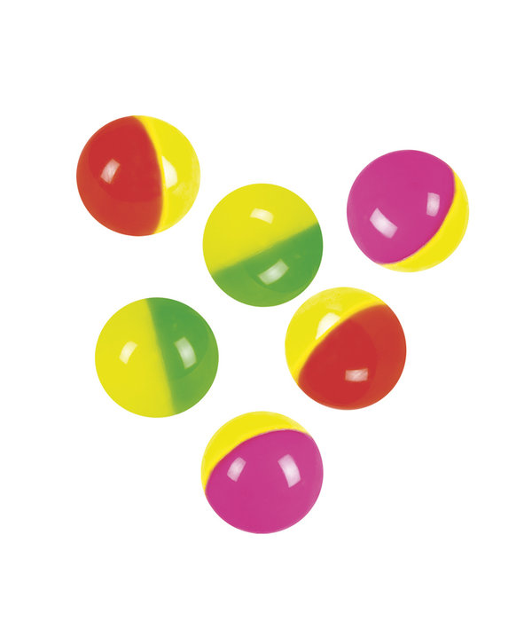 Set Gekleurde Stuiterballen - 6 Stuks