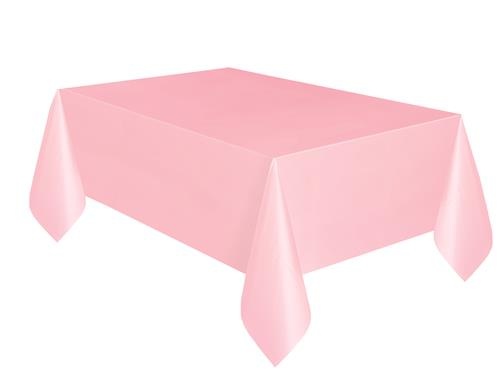Tafelkleed Licht Roze - 140 x 274 cm afbeelding
