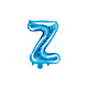 Folieballon Licht Blauw Letter 'Z' - 35cm