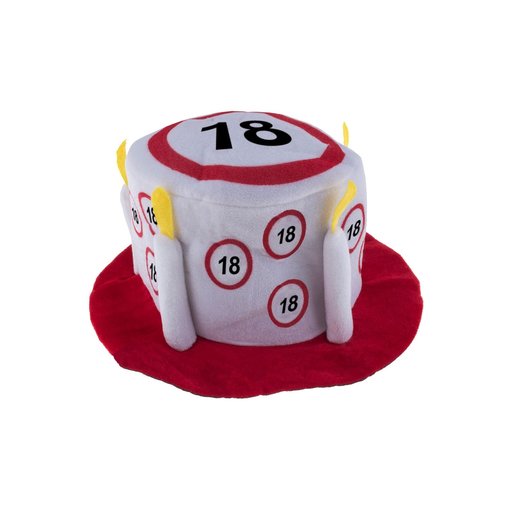 Feesthoed Verkeersborden 18 jaar