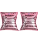 Zwembandjes Panterprint Roségoud 2-6 Jaar