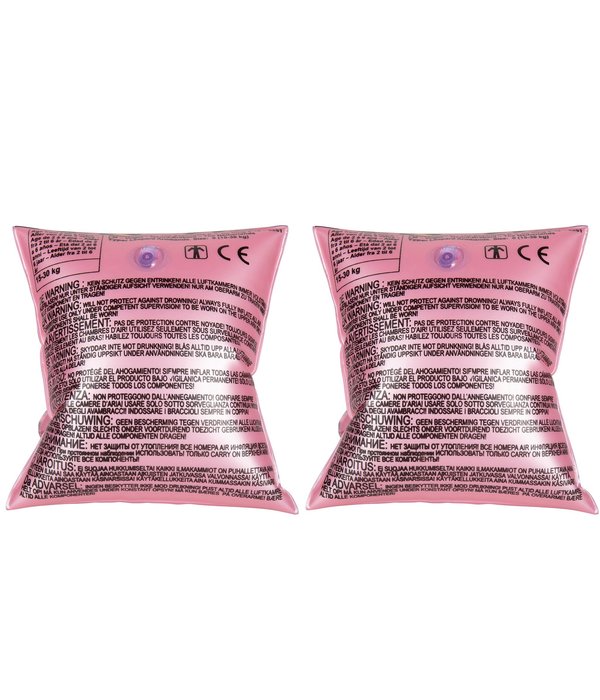 Zwembandjes Panterprint Roségoud 2-6 Jaar