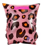 Zwembandjes Panterprint Roségoud 2-6 Jaar