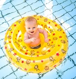 Baby Zwemzitje Circusprint Geel