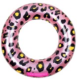 Opblaasbare Zwemband Panterprint Roze