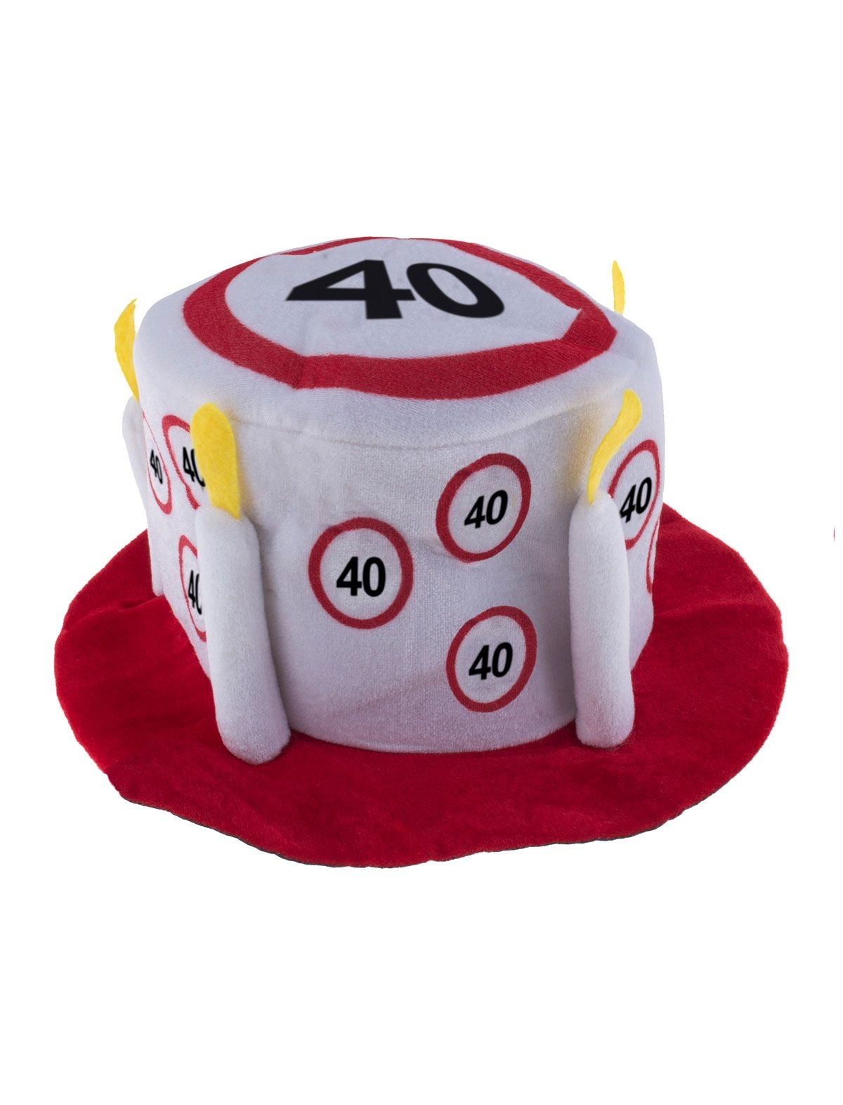 Feesthoed Verkeersborden 40 jaar afbeelding