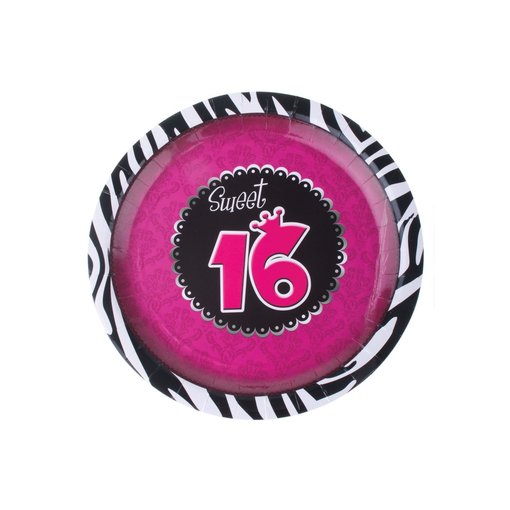 8 borden Sweet 16 verjaardag