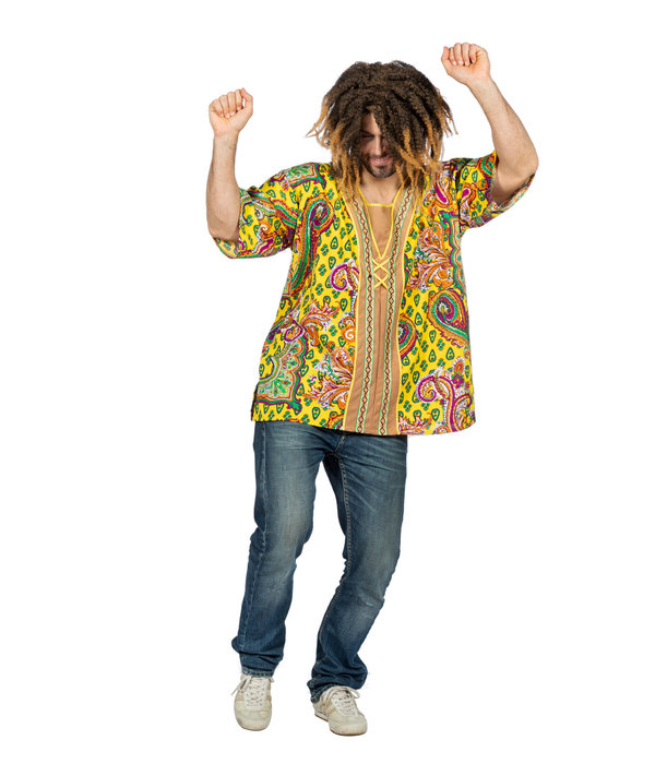 Hippie Woodstock Shirt Heren