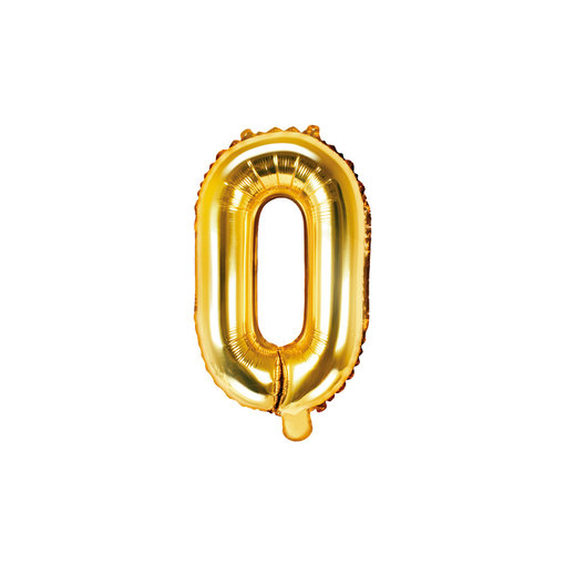 Folieballon Goud Letter 'O' - 35cm