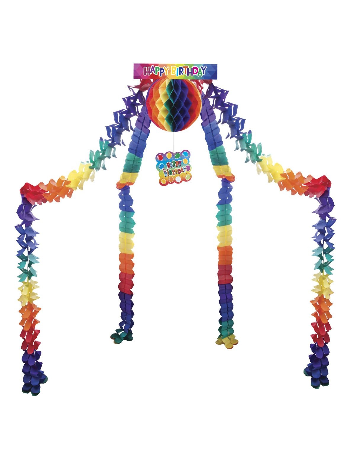 Feestelijke Hangdecoratie Happy Birthday afbeelding
