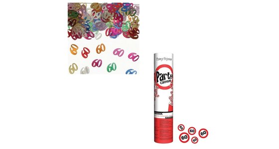 Confetti 60 jaar