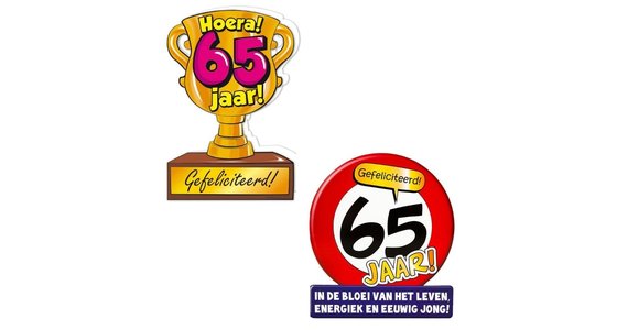 Kaart 65 jaar