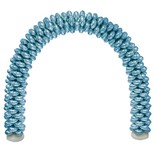 Ballonnenboog Met Folieballonnen Rond Lichtblauw