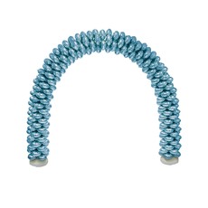 Ballonnenboog Met Folieballonnen Rond Lichtblauw