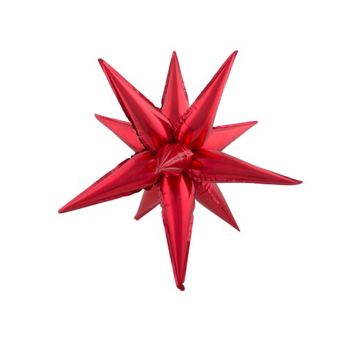 Folieballon Ster Rood Groot