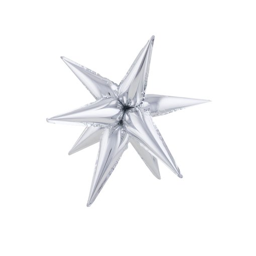 Folieballon Ster Zilver