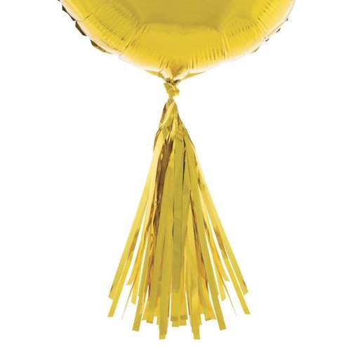 Ballonnen Tassels Goud - 5 Stuks