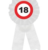 Rozet Verkeersbord 18 Jaar