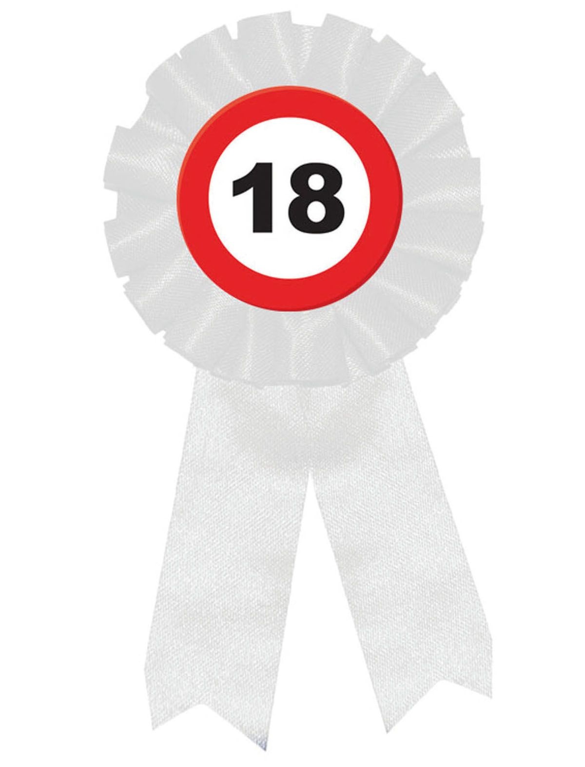Rozet Verkeersbord 18 Jaar afbeelding