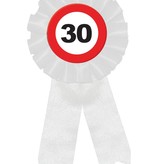 Rozet Verkeersbord 30 Jaar