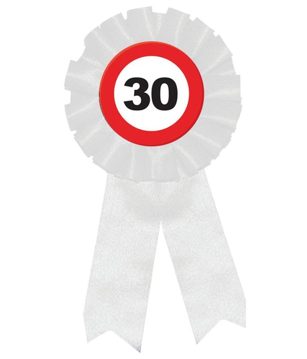 Rozet Verkeersbord 30 Jaar