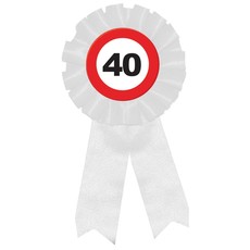 Rozet Verkeersbord 40 Jaar