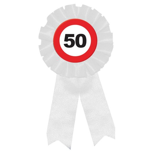 Rozet Verkeersbord 50 Jaar