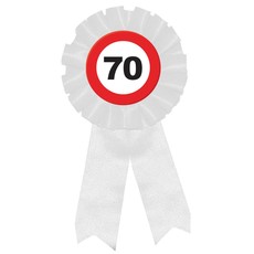 Rozet Verkeersbord 70 Jaar