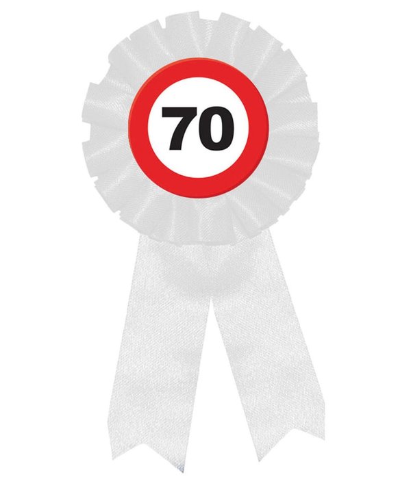 Rozet Verkeersbord 70 Jaar