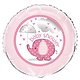 Baby Shower Folie Ballon Olifant Roze 45cm