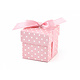 Geschenkdoosjes Roze Met Stippen - 10 Stuks
