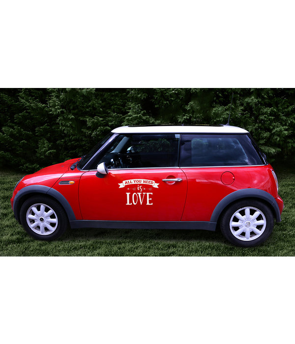 Autosticker All You Need Is Love