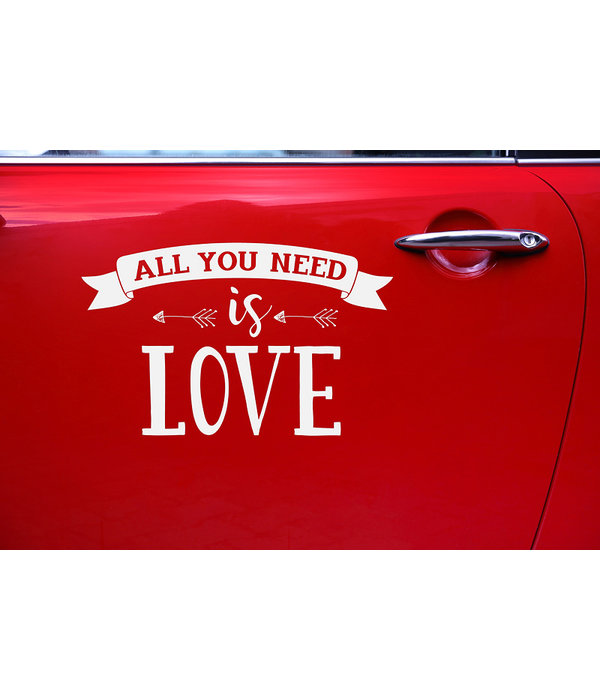 Autosticker All You Need Is Love