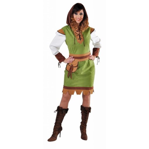 Robin Hood dame kostuum
