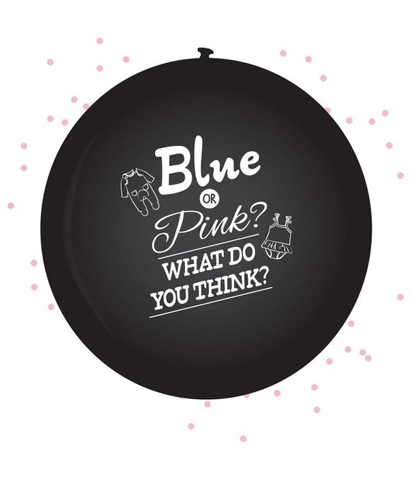 Gender Reveal Ballon Meisje - 60 cm