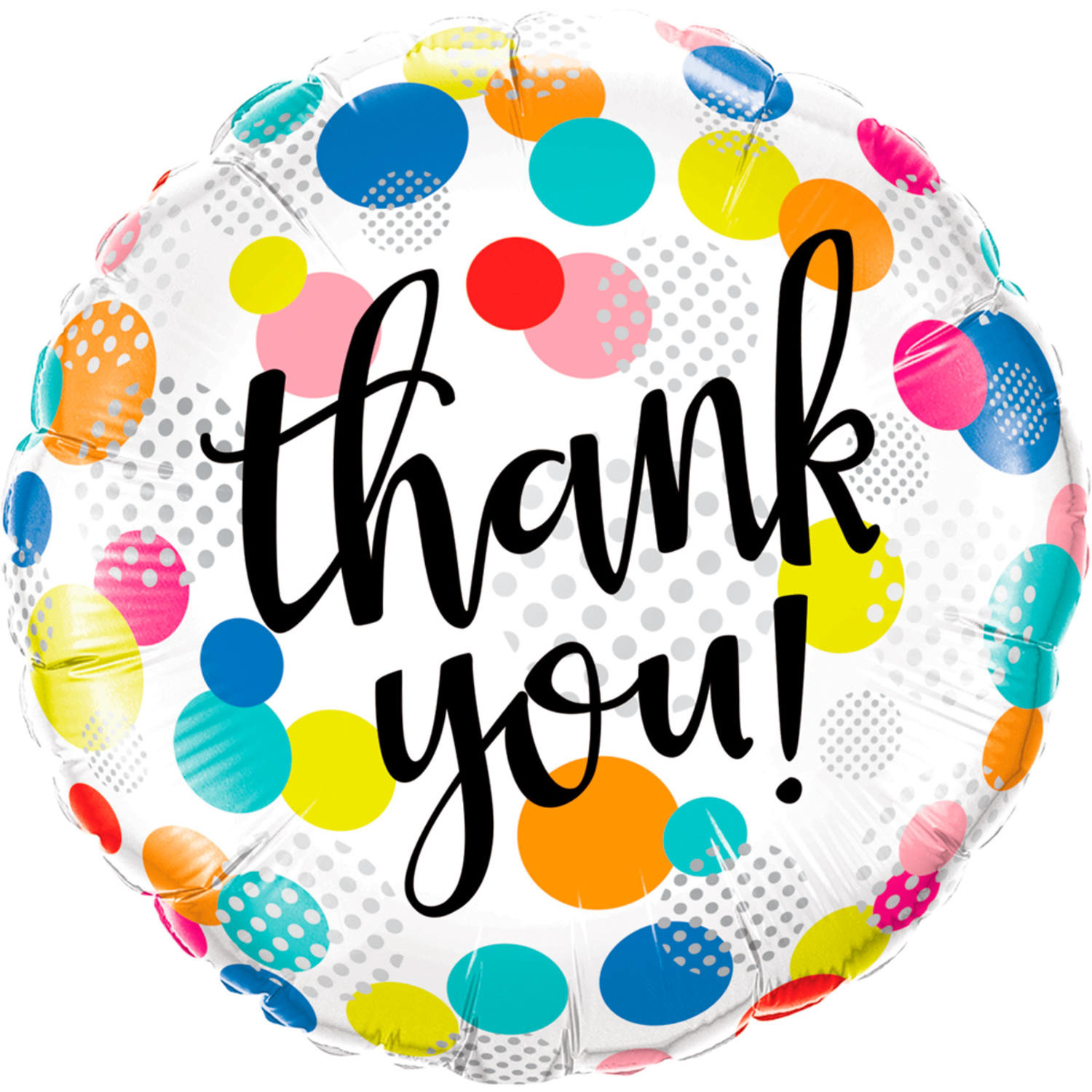 Folieballon Thank You - 46 cm afbeelding
